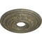Ekena Millwork Orleans Medallion (Canopies up to 4 5/8"), 17 5/8"OD X 3 5/8"ID X 1 7/8"P, Witch Hazel Crackle CM17OLWHC - alternate 5